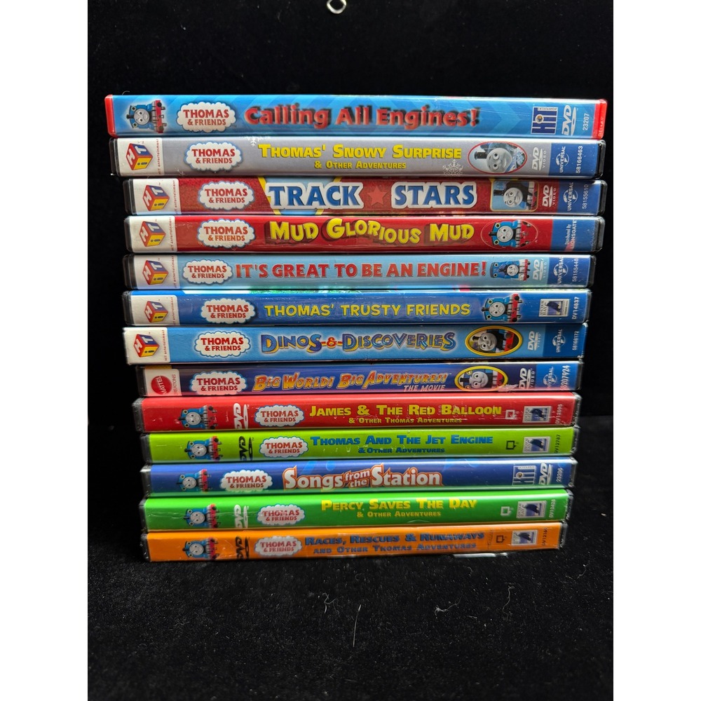 Thomas & Friends DVD Lot of 13 Calling All Engines Big World Big‎ Adventures